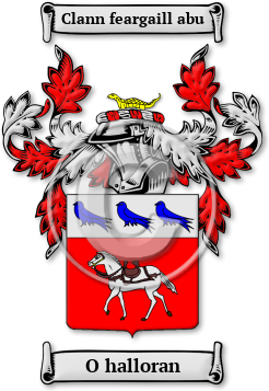 O halloran Family Crest Download (jpg) Legacy Series - 150 DPI